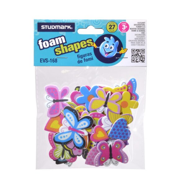 Foam Shape-Clolourful butteries