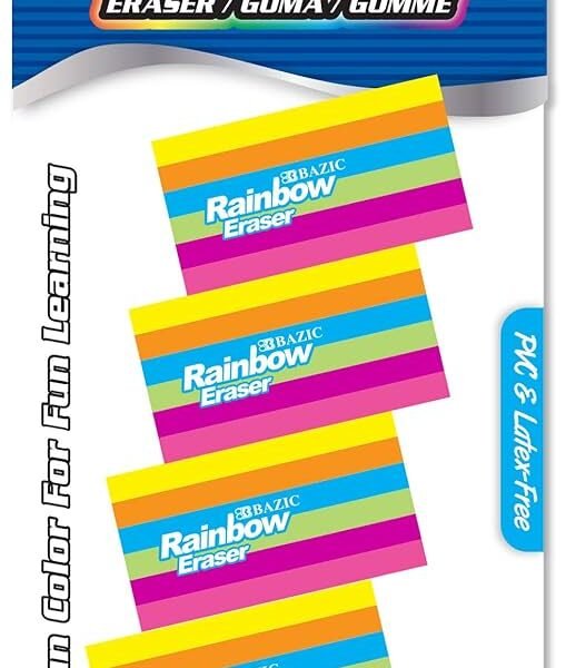 Basiz Rainbow pk Eraser