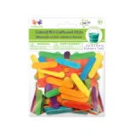 Mini craft sticks Coloured