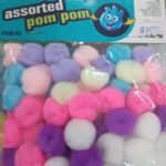 Studmark assorted pom pom 78 pcs