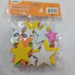 Foam sticker in star shape