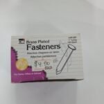 Brass Plated Fasteners 1/2" each