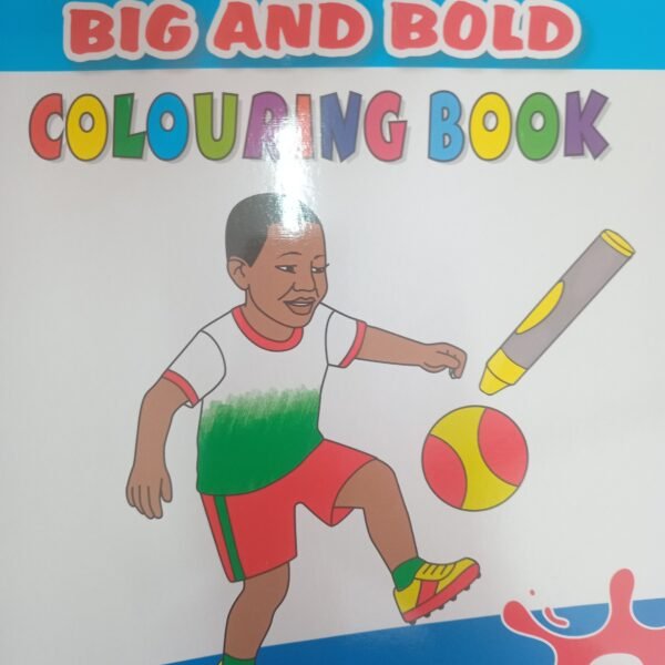 Let's Learn Together Big anf Bold colouring book 3