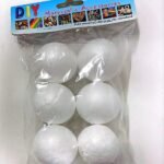 DIY foam balls 6 pcs small