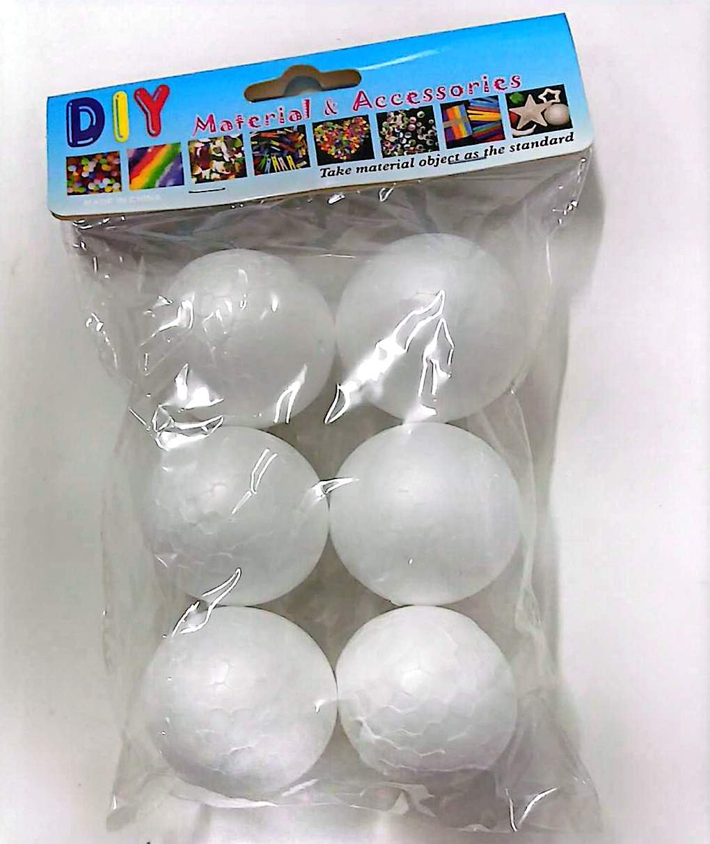 6902934230017.jpg DIY foam balls 6 pcs small - Image 1