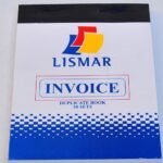 Lismar invoice duplicate book 1/2 notesize