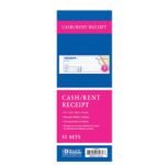 7 1/2" x 2 3/4" 2-Part Carbonless Cash/Rent Receipt