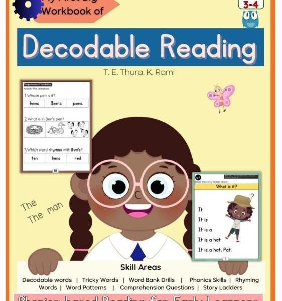 My First Big Workbook of Decodable Reading AGE 3-4