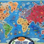 World map puzzle