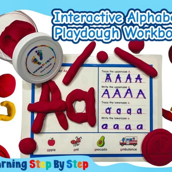 Interactive Alphabet Playdough Workbook