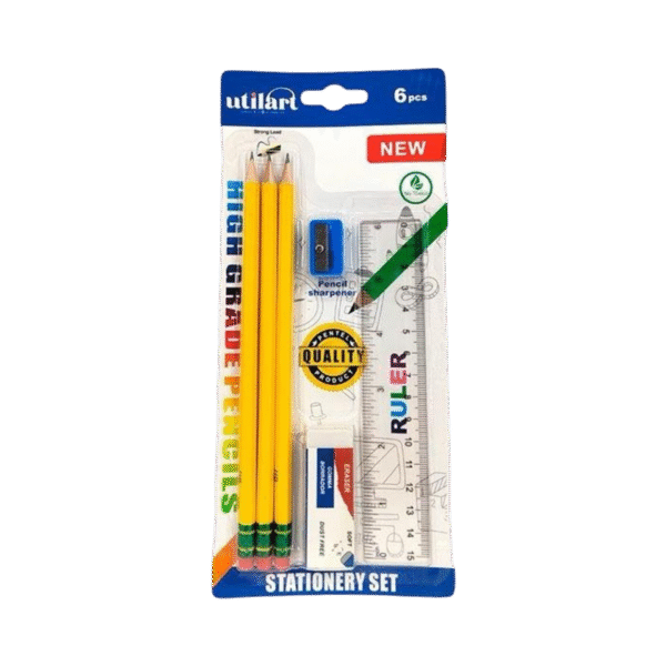 Utilart Stationery set 6 pcs