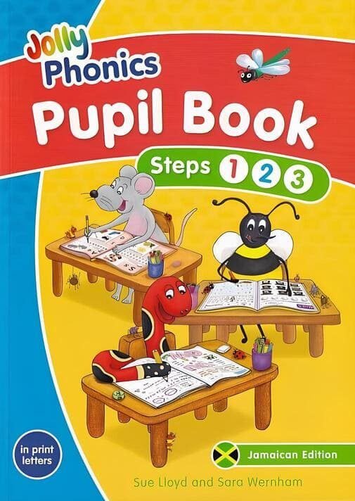 2026/07/Jolly-Phonics-Pupil-Book-Steps-123-Jamaica-Edition-in-print-letters.jpg Jolly Phonics Pupil Book Steps 123 Jamaica edition (in print letters) - Image 1
