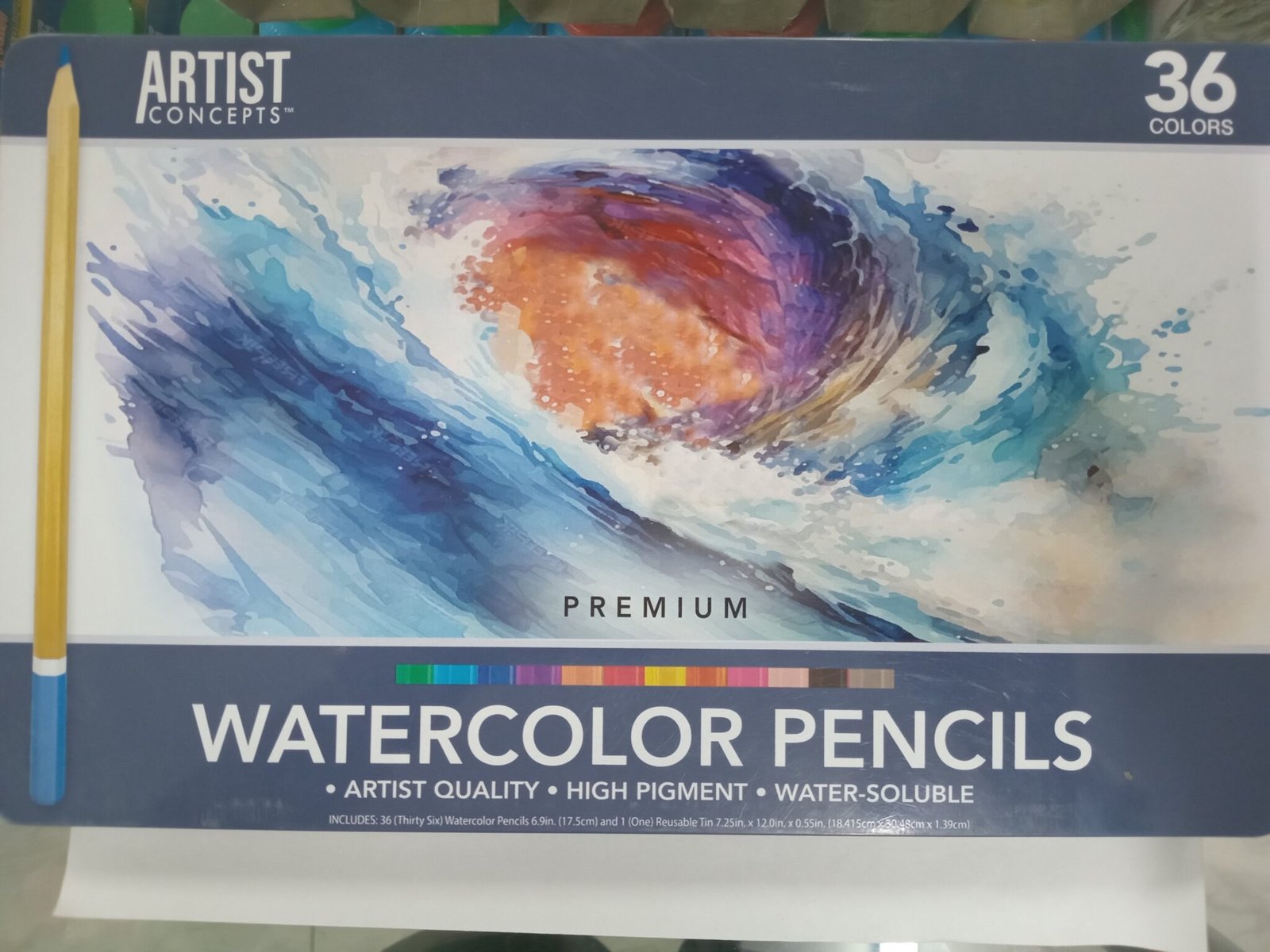 2026/09/JPEG_20260926_171237_7947152091919591720-scaled.jpg Artist Concepts Watercolor Pencils 36 colors - Image 1