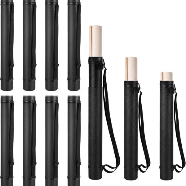 Black Poster Tube Bulk Extendable
