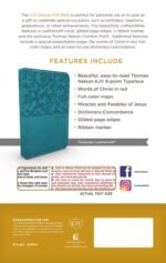 KJV Holy Bible: Deluxe Gift, Teal Leathersoft, Red Letter, Comfort Print: King James Version - Image 2