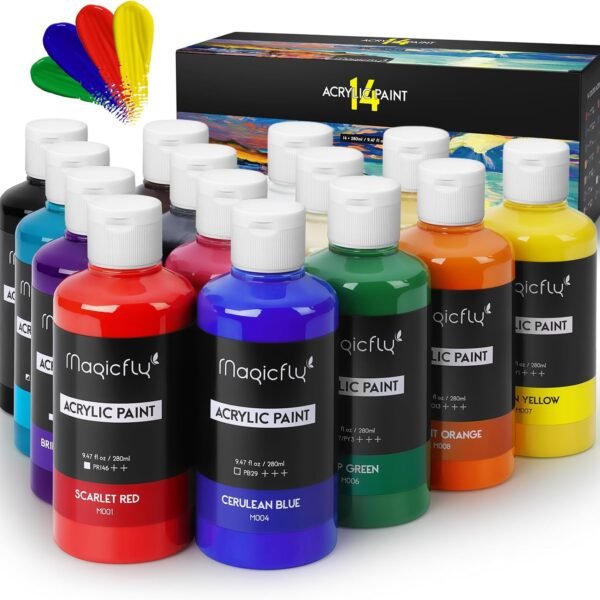 Magicfly Acrylic paint 280ml each (assorted)