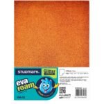 Foam sheet Glitter Copper (each)
