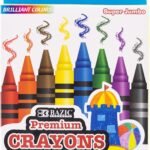 Bazic premium crayons 8 count