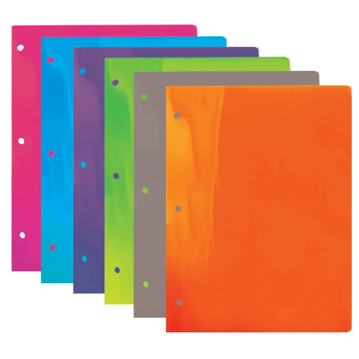 764608031100.webp BAZIC Translucent 2-Pocket Poly Portfolio - Image 1