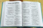 NIV, Super Giant Print Reference Bible (Font Size: 16.5-point), Leathersoft, Teal, Red Letter, Comfort Print - Image 2