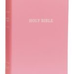 KJV Holy Bible: Gift and Award, Pink Leather-Look, Red Letter, Comfort Print: King James Version