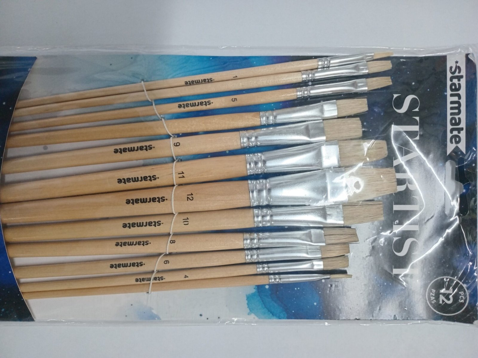 2026/10/JPEG_20261001_134702_9005715014898620478-scaled.jpg Starmate Startist Paint Brush 12 pcs (4021) - Image 1