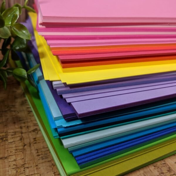 Coloured Cardstock 60 sheets
